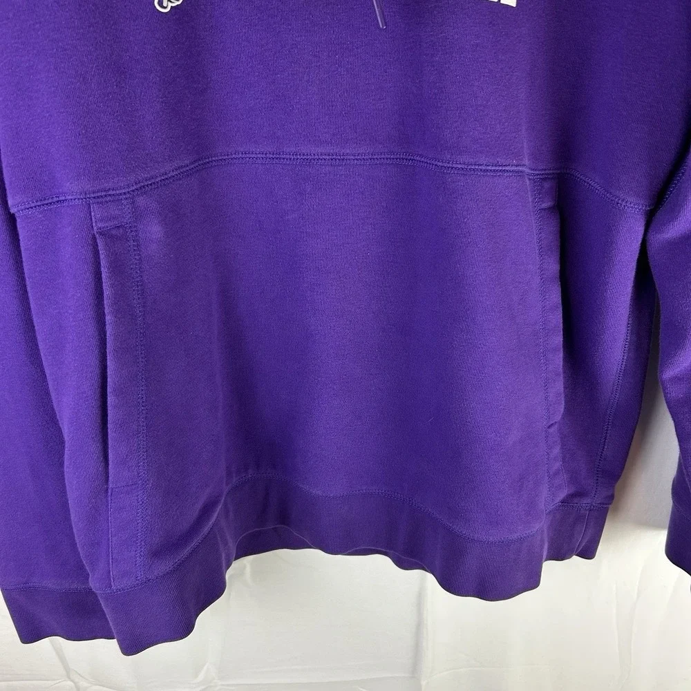 Wesleyan Christian Mustangs Basketball Jordan Nike‎ Hoodie Men's Medium Purple